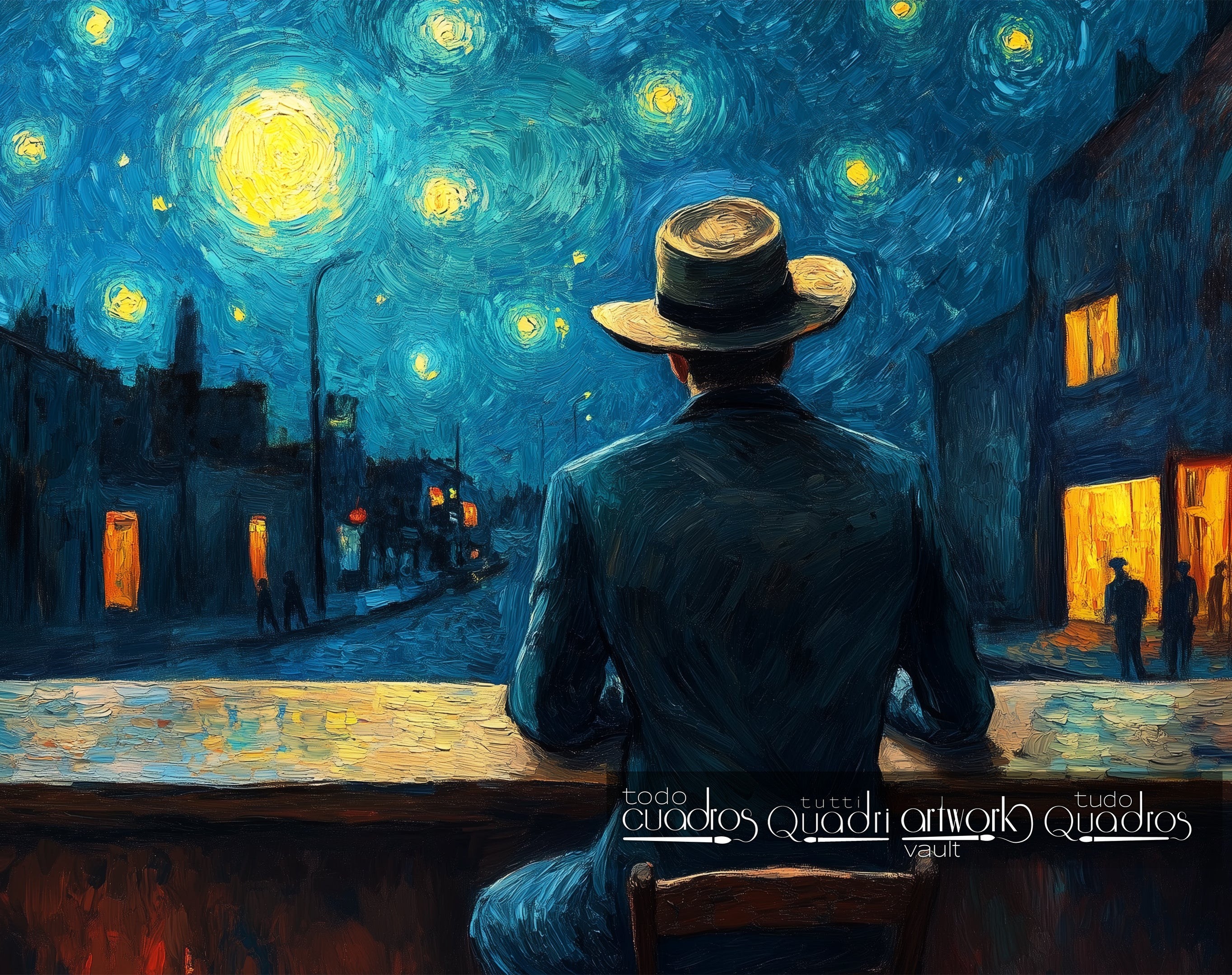 The Nighthawks, Van Gogh Style