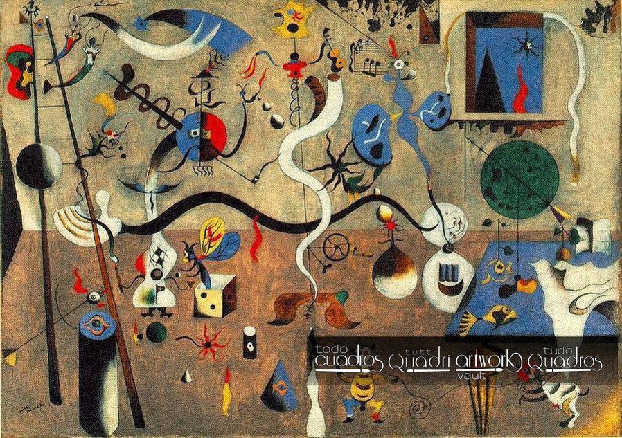 The Harlequin's Carnival, Miró