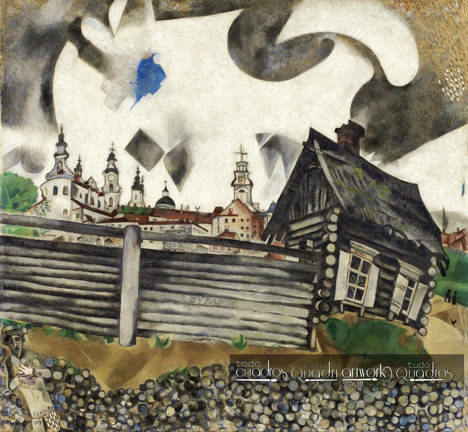 The Grey House, Chagall