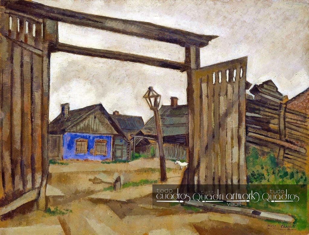 Houses at Vitebsk, Chagall