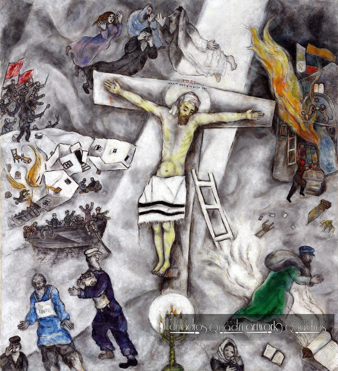 White Crucifixion, Chagall