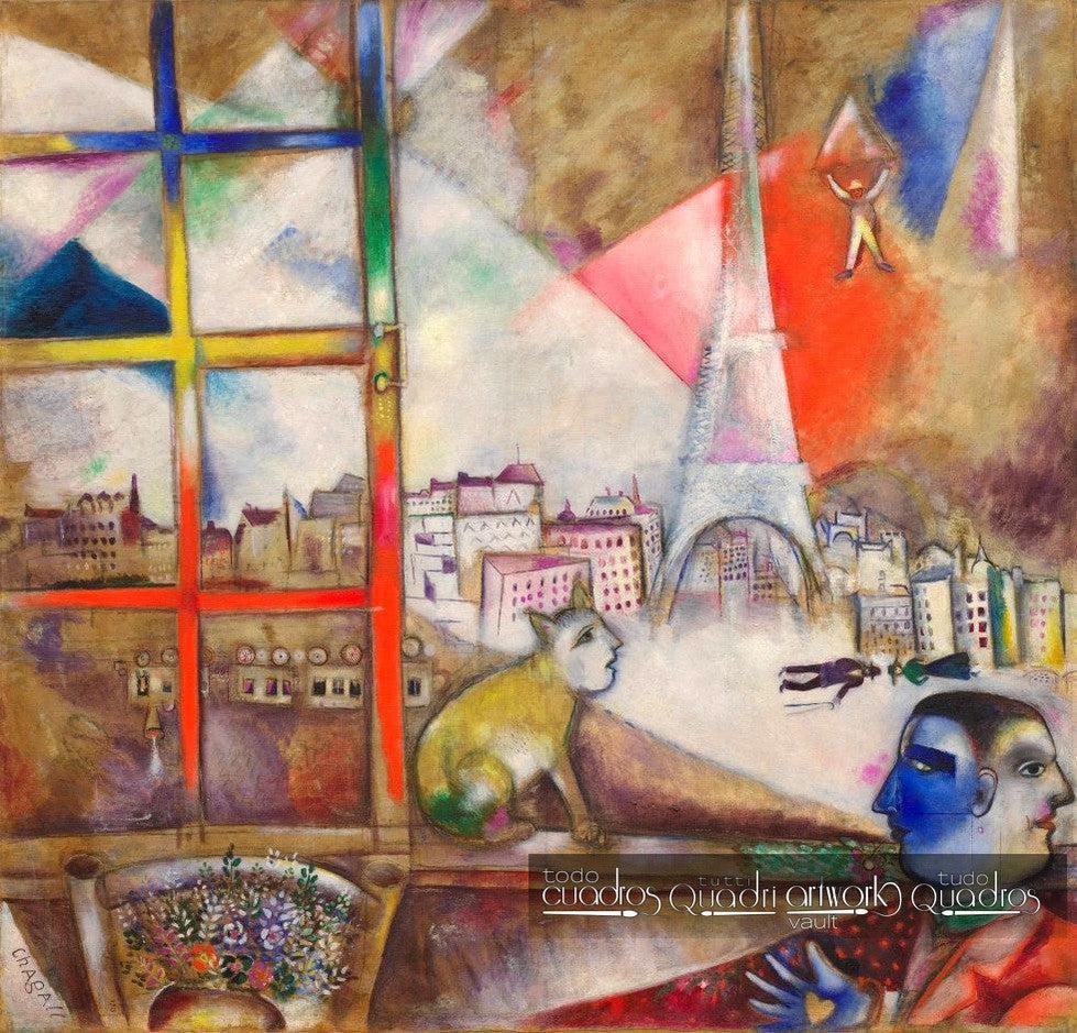 Paris through the Window, Chagall