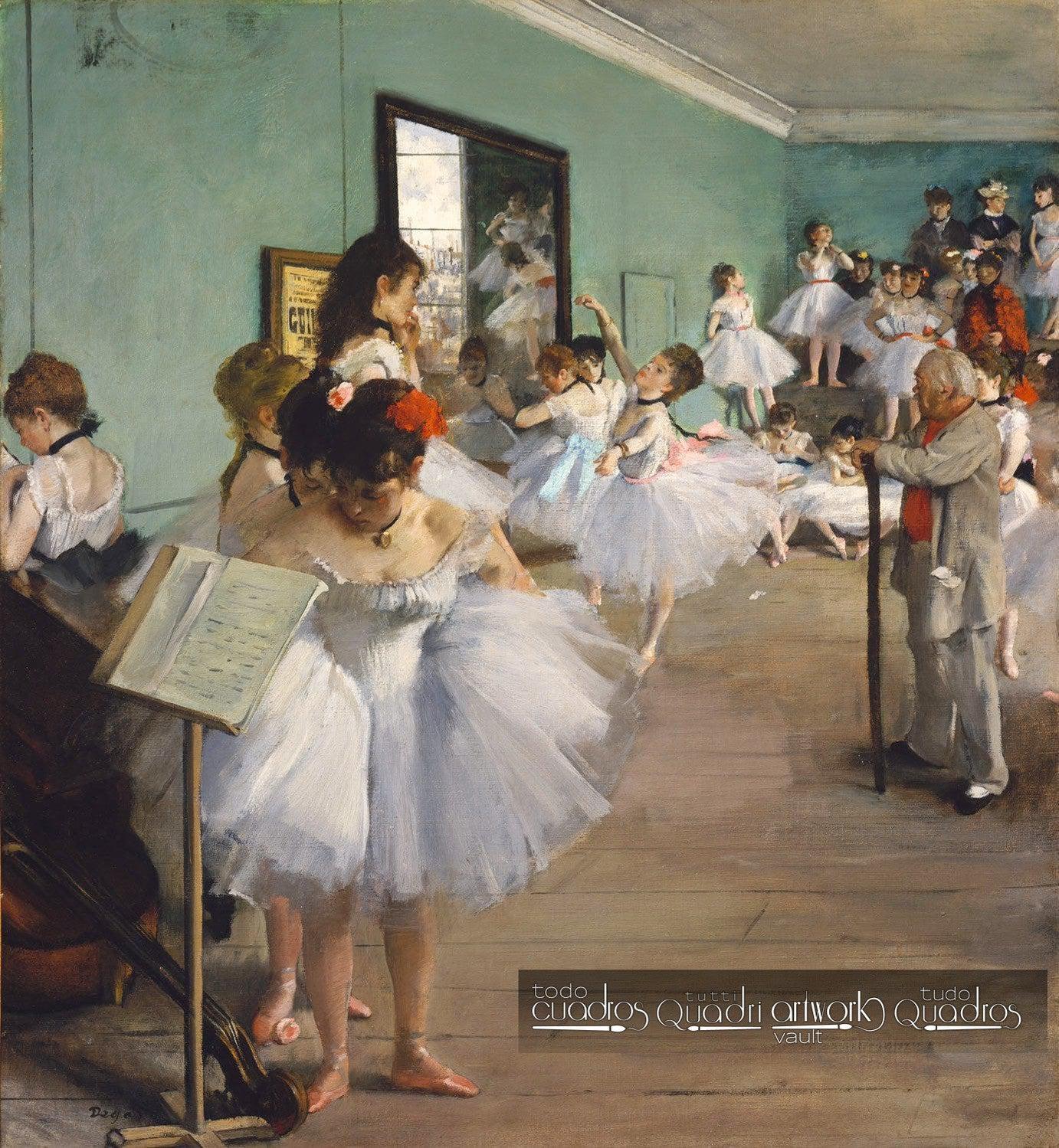 The Dance Class (MET Museum), Degas