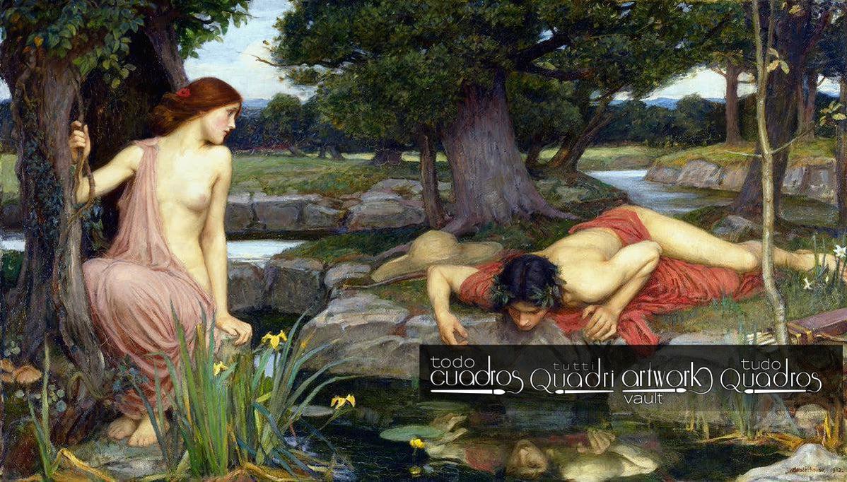 Echo and Narcissus, J. W. Waterhouse