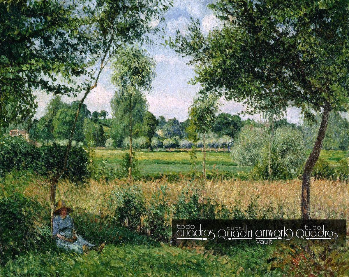 Morning Sunlight Effect, Eragny. Pissarro