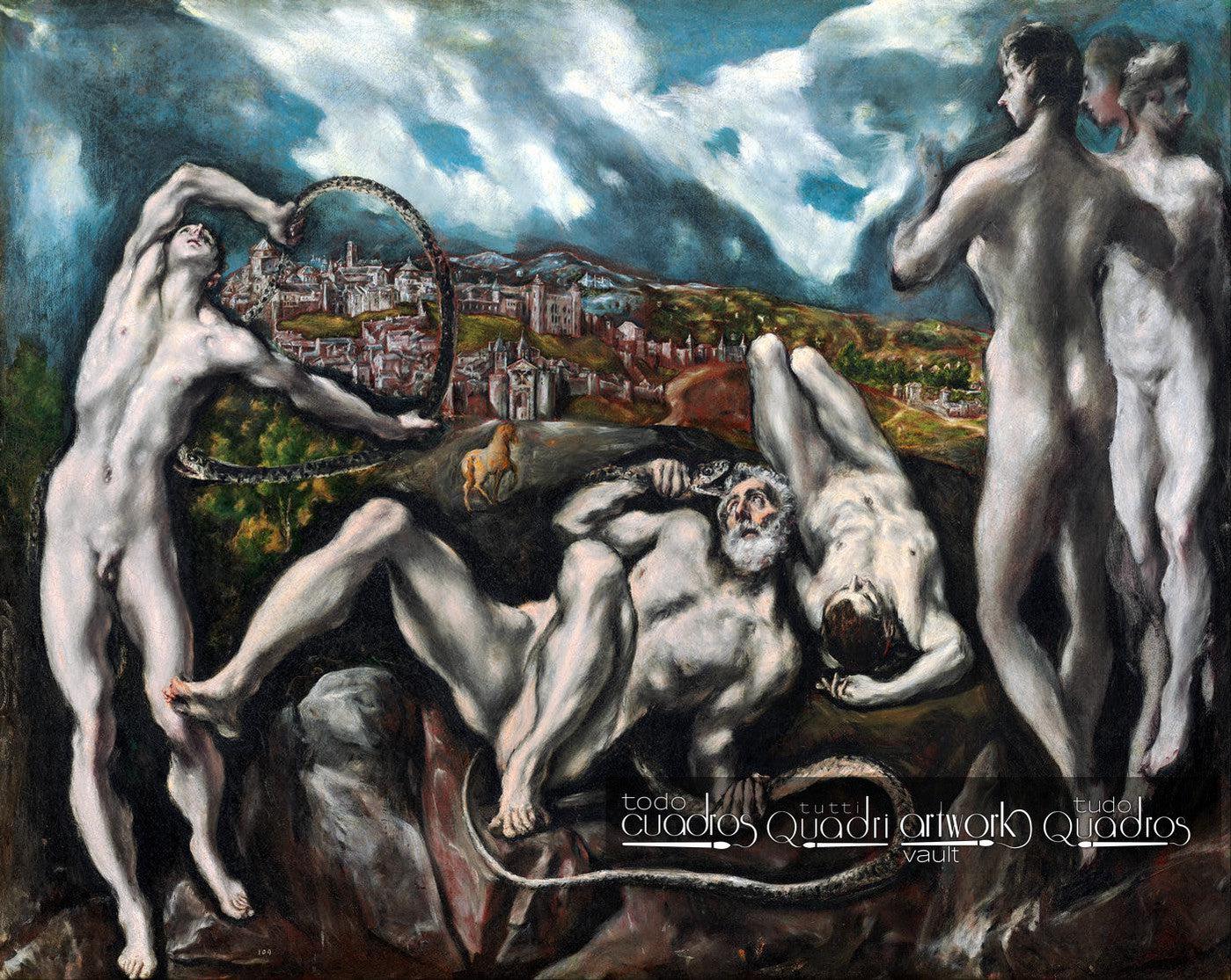 Laocoön, El Greco