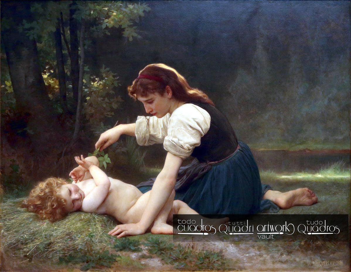 Nature’s Fan, Bouguereau