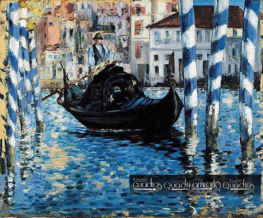 The Grand Canal of Venice (Blue Venice), Manet