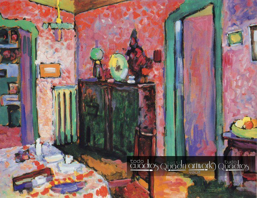 Interior (My Dining Room), Kandinsky