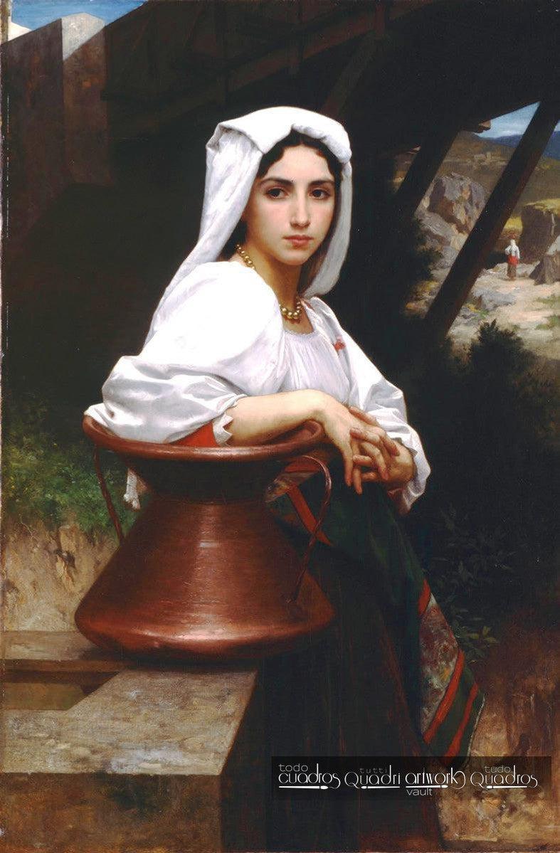 Italian Girl Drawing Water, Bouguereau