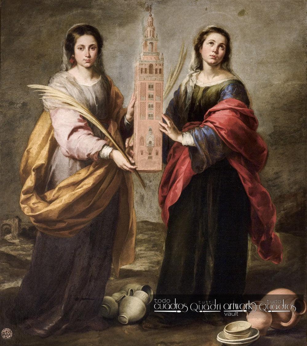 Saint Justa and Saint Rufina, Murillo