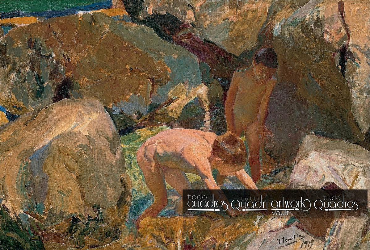 Children Looking for Shellfish, Sorolla