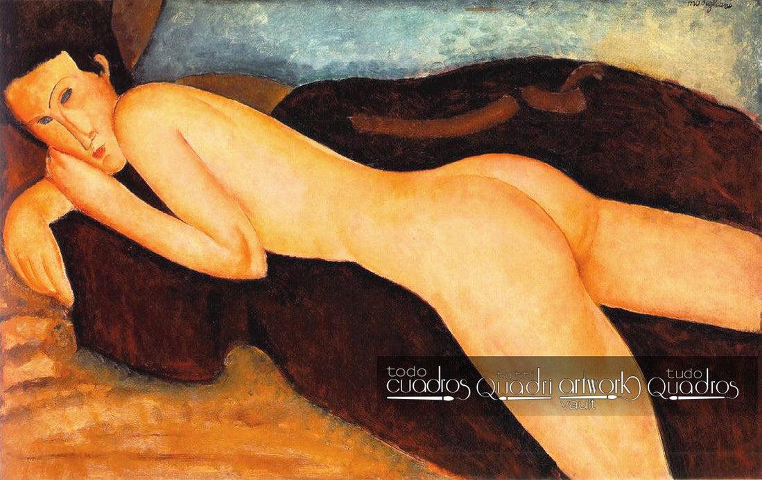 Reclining Nude from the Back, Modigliani