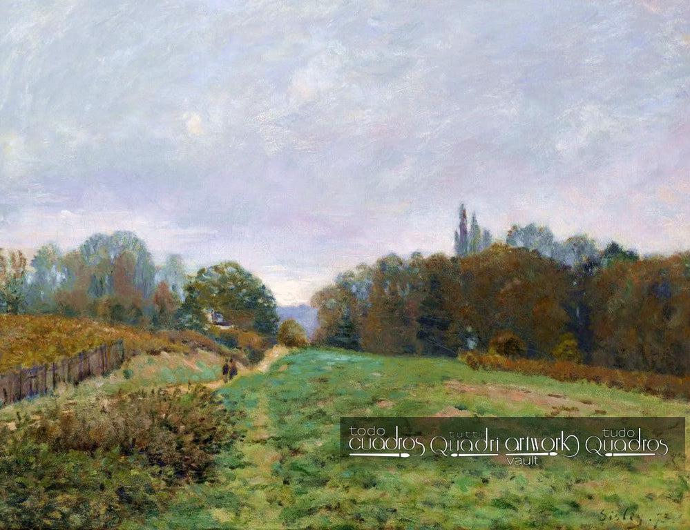 Landscape at Louveciennes, Sisley