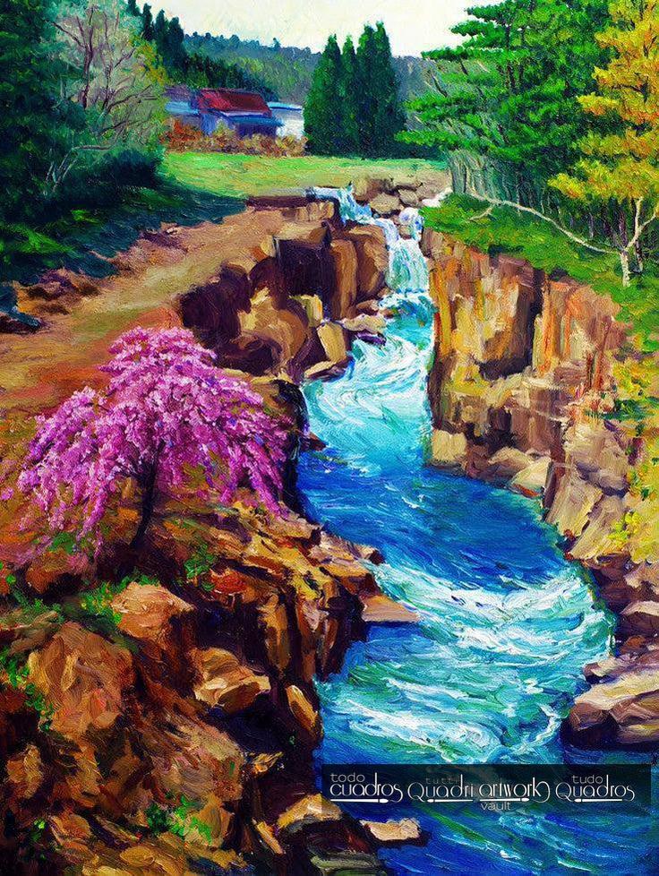 La Quebrada, Landscape Oil