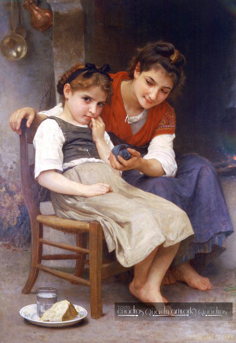 Little Sulky, Bouguereau