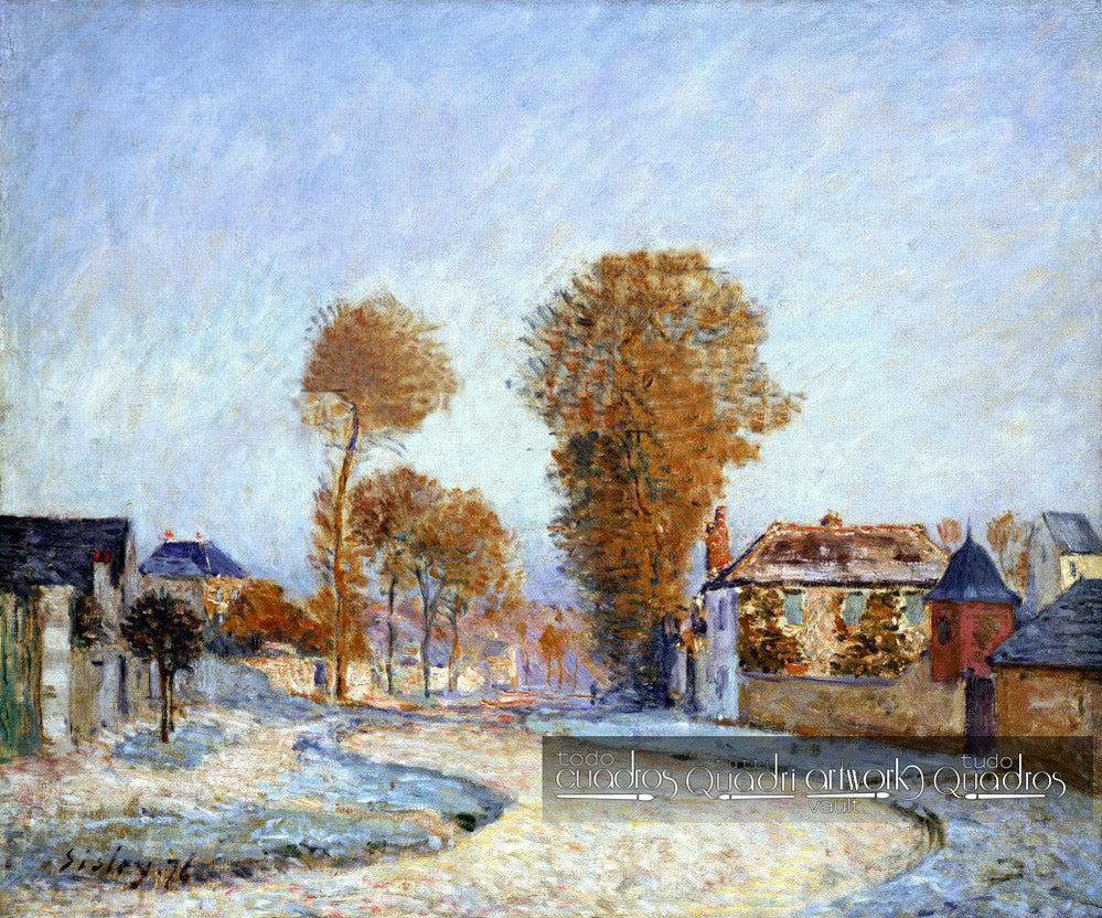 The First Hoarfrost, Sisley