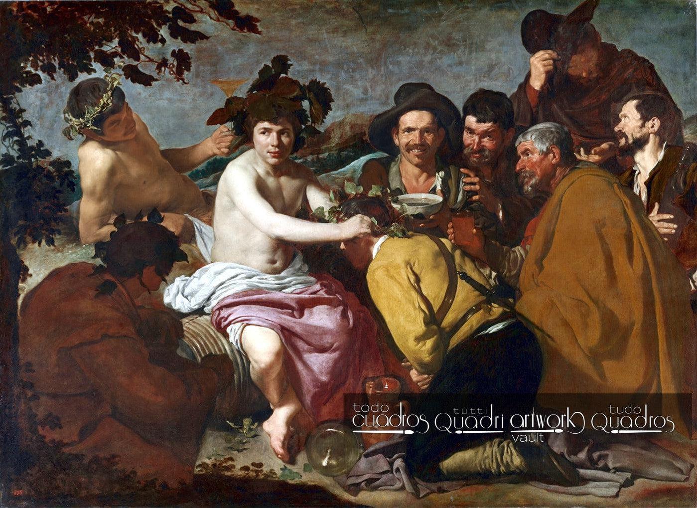 The Feast of Bacchus, Velázquez