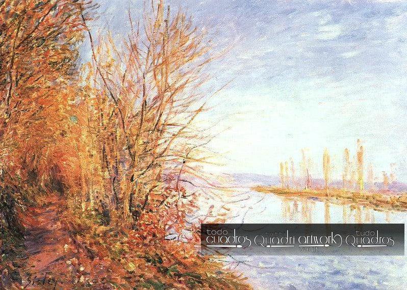 The Chemin De by Through Woods at Rouches Courtaut, St. Martin's, Summer, Sisley