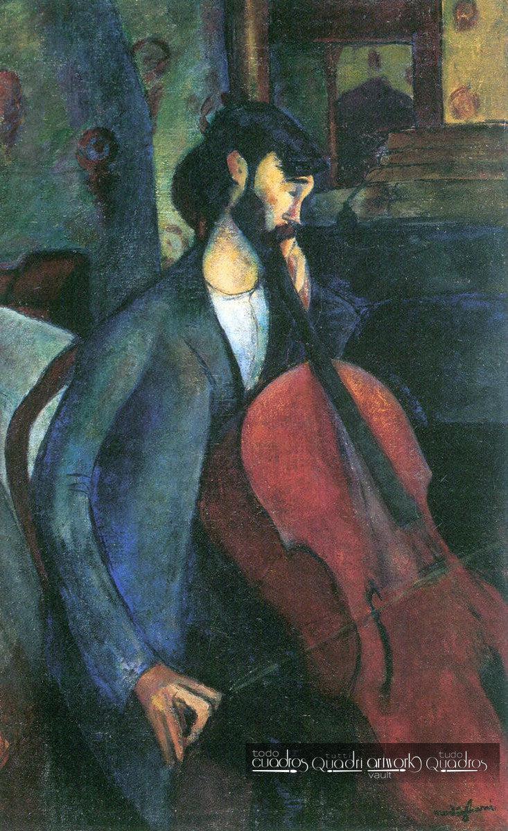 The Cellist, Modigliani